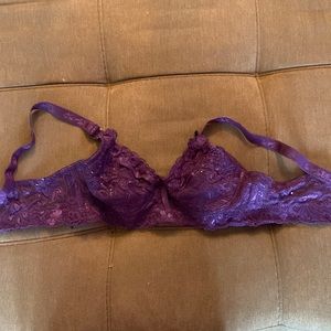 Purple strap bralette